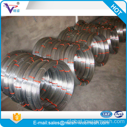 China Galvanized  oval steel  wire Factory